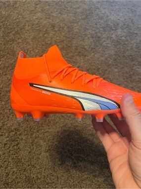 Junior kids puma ultra pro FG/AG jr (107228 01) no box size 6